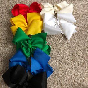 Assorted Jojo-Style Hair Bows